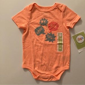 Circo 'My Mom Totally Rocks' Orange Onesie!